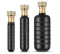 Kopinma Kit de nettoyage de canalisation, 3 pièces, convient pour 1 à 6 tuyaux d'évacuation, élimine les bouchons tenaces dans le drain principal et les canalisations