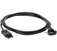 KOPP 1 pièce Câble d'alimentation noir 3 m