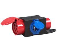 Kopp 129200002 Distributeur Compact CEE à 1 fiche et 2 Prises 16 A