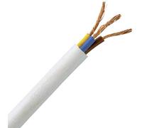 Kopp 151710849 Câble gainé H05VV5-F 3 x 1 mm² blanc 10 m
