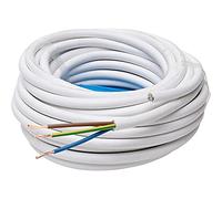 Kopp 151810842 Câble gainé H05VV5-F 3 G 1.50 mm² Blanc 10 m