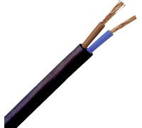 Kopp 152210845 Câble gainé H03VV-F 2 x 0.75 mm² noir 10 m