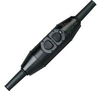 Kopp 196300018 Interrupteur intermédiaire - protection des personnes 230 V noir IP55
