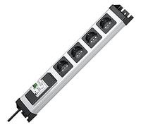 Kopp 228120012 Powerversal Multiprise avec 4 Prises et 1 Interrupteur FI/LS