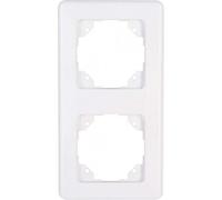 Kopp 2fach Rahmen europe Arktis-blanc, mat 303213084