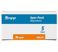 Kopp 309213011 Lot de 5 cadres de finition double Blanc arctique
