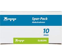 Kopp 401501016 Europa Lot de 10 cadres pour 1 prise murale