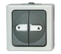 Interrupteur pour stores Kopp 561556004 BlueElectric gris