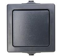 Kopp 565715005 Gamme d'interrupteurs pour pièce humide Nautic anthracite 1 pc(s)