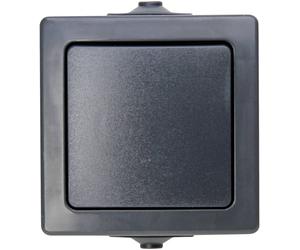 Kopp 565715005 Gamme dinterrupteurs pour pièce humide Nautic anthracite 1 pc(s)
