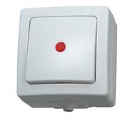 Kopp 566302004 Interrupteur Complet pour Salle d'eau Blanc Arctique