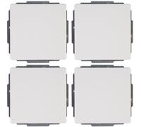 Kopp 602629056, Boutons, blanc, 4 pièces, 250 V, 10 A