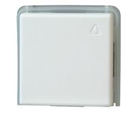 KOPP Bouton-poussoir encastré pour locaux humides STANDARD IP44 blanc arctique