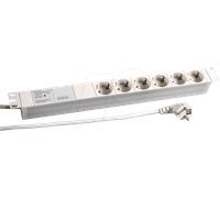 KOPP 691689K - Bloc multiprise 6 x CEE 7/3, dispositif de protection complète