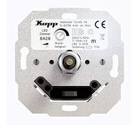 Kopp 842800008 Intégré régulateur d'intensité Gris régulateur - régulateurs (régulateur d'intensité, Intégré, boutons, rotatif, Gris, TPU, IP20)