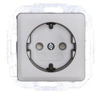 Kopp 915020089 MILANO Prise de terre avec protection de contact accrue Acier