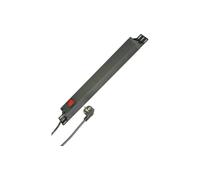 Kopp 930705028 Versal PA, 7 positions de professionnel avec schutzk.-heures, 45 degrés gedr. Casseroles, 2 m avec fiche mâle coudée schutzk., 250 VAC 16 Amp, noir