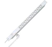 Kopp 930904016 Profi Versal 9 vitesses avec affichage schutzk. Panne de heures, OPT. Avec 45 ° gedr. Casseroles, 2 m avec fiche mâle coudée schutzk., 250 VAC, 16 Amp