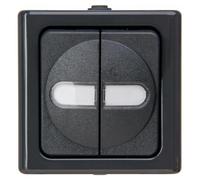 KOPP APWG Blue Electric 5605.1500.4 interrupteur de série anthracite