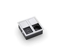 Kopp ASA 939645015 Prise USB encastrée Aspect Acier Inoxydable 2