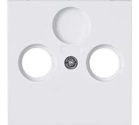 Kopp Athenis 373532188 Cache pour prise TV/RF Blanc arctique Finition mate