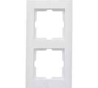 Kopp Athenis 402632067 Cadre de finition 2 prises Blanc arctique