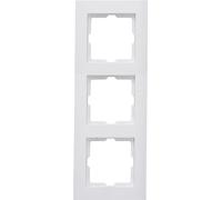 Kopp Athenis 402732060 Cadre de finition 3 prises Blanc arctique