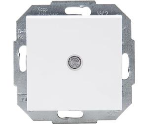 Kopp Athenis 587693088 Interrupteur universel lumineux IP20 Blanc arctique Finition mate