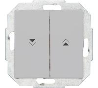 Kopp Athenis 588534085 Interrupteur pour volet roulant IP20 Gris mat
