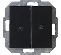 Kopp Athenis 588550085 Interrupteur pour volet roulant IP20 Noir mat