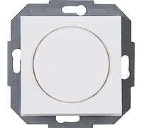 Kopp Athenis 842932080 Variateur à pression changeante pour lampes à incandescence 230 V halogène RL 20-250 W/VA LED 3-35 W 230 V~ 50 Hz Blanc arctique Surface mate