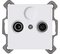 Kopp Athenis 941232081 Prise TV RF Blanc arctique Finition mate
