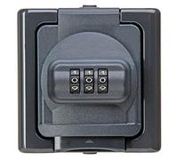 Kopp Blue Electric 109815008 Prise de Courant avec Serrure à Combinaison Anthracite