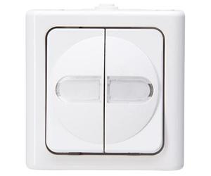 Kopp Blue Electric 560502004 Lot de 5 interrupteurs série Blanc arctique