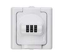 Prise KOPP 1f arkws glz AP horiz rabattable IP44