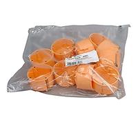 Kopp Boîte pour Parois creuses 1 compartiment Profi-Pack 20 Pièces, Ø68mm, Profondeur de Boîte 47mm Orange, 349100009
