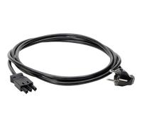 Kopp Câble de contact de protection de 2 m, compatible avec le système d'emboîtement GST18, 2 m, couleur : noir