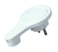 Kopp Fiche plate à contact de protection 172002037 230 V blanc IP20