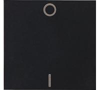 Kopp HK07 Lot de 5 bascules à bascule 2 pôles Noir mat