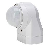 Kopp Infracontrol Détecteur de mouvement, 240°, portée 12m, détecteur de mouvement infrarouge en saillie pour l'extérieur et l'intérieur, IP54, blanc, 824617011