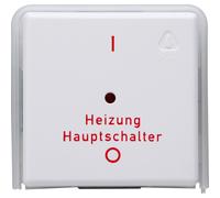 KOPP interrupteur principal de chauffage encastré pour locaux humides STANDARD IP44 blanc arctique