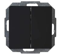 Kopp Paris 650550089 Interrupteur série IP 20 Noir Mat 250 V