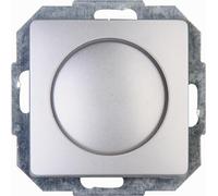 Kopp Paris 843420087 Variateur à pression et à changement de pression pour lampes à incandescence 230 V avec coupure de phase, RL 20-250 W/VA LED 3-35 W, 230 V~, 50 Hz, argent