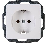 Kopp Paris 923502087 Prise avec contact de protection, 1 prise, 16 A, 250 V~, IP20, blanc arctique