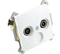 Kopp Paris Prise d'antenne TV/RF, Blanc Arctique, 921302089