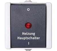 Kopp ProAQA 541356004 Lot de 5 interrupteurs principaux pour chauffage Gris