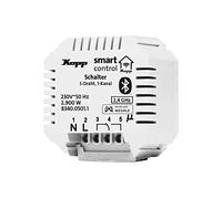 Kopp Smart Control 834005011 Actionneur de commutation 1 canal 5 fils Technologie Smart Home Bluetooth Mesh Amazon Alexa, Google Home