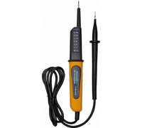 Kopp Testeur de tension 324203013, bipolaire, affichage LED 6-400 V, jaune/noir