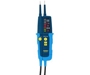 Kopp Testeur de tension et de continuité, affichage LED, 12-1000 V AC/DC, 30 mA Test FI + indicateur de champ rotatif, CAT III 1000 V/CAT IV 600 V, 324270019