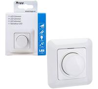 Kopp Variateur LED avec Cadre Interrupteur Dimmable Blanc Brillant